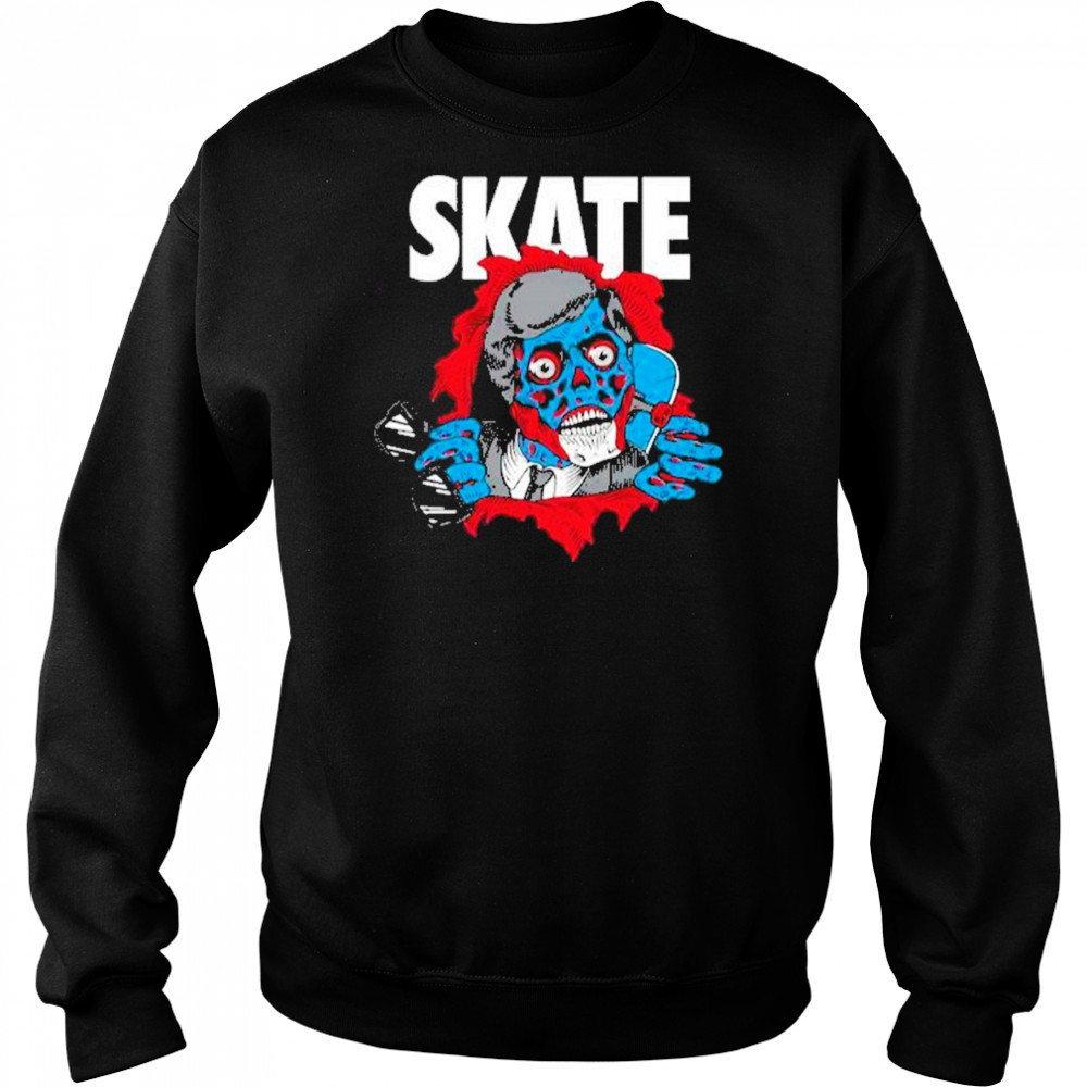 Skate Obey Brigade T-Shirt Hoodie