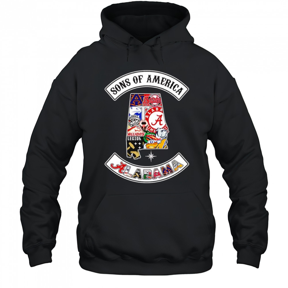 Sons of America Alabama sports shirt Hoodie