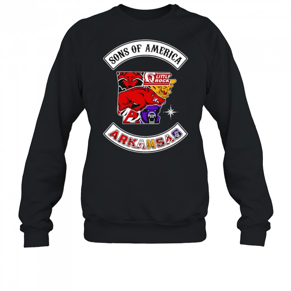 Sons of America Arkansas sports shirt Sweatshirt