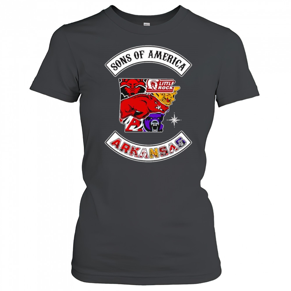 Sons of America Arkansas sports shirt Women's T-shirt