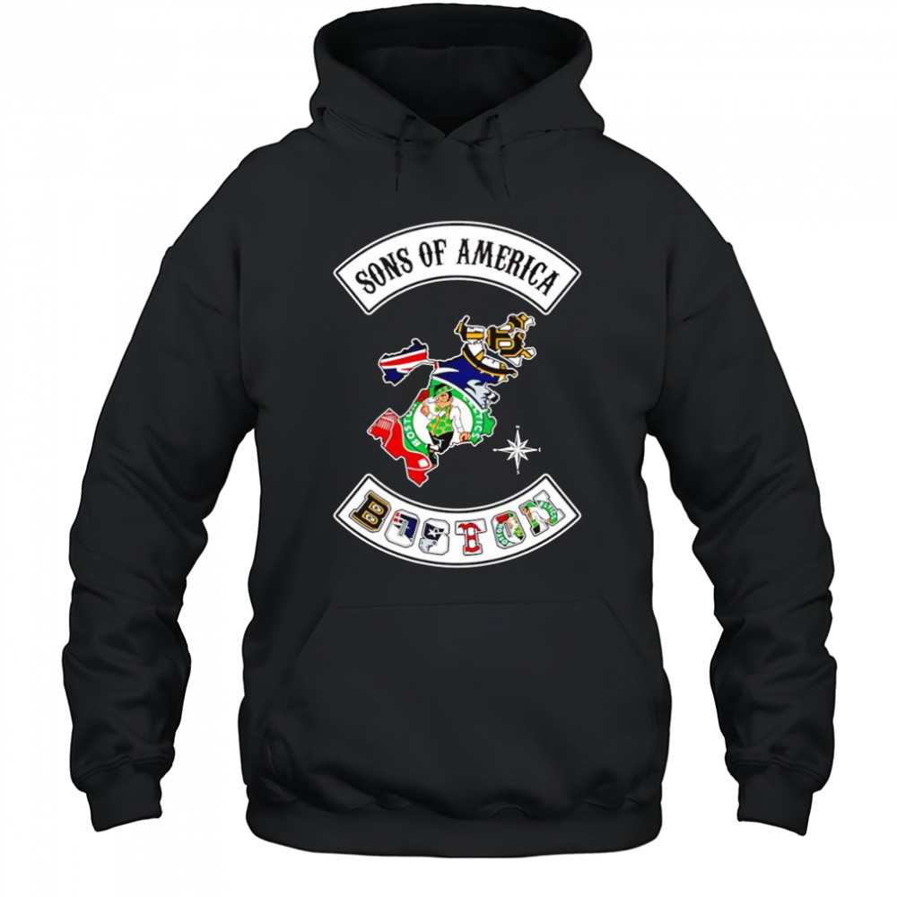 Sons of America Boston sports shirt Hoodie