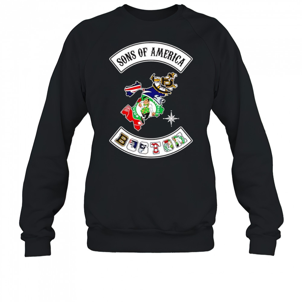 Sons of America Boston sports shirt Sweatshirt