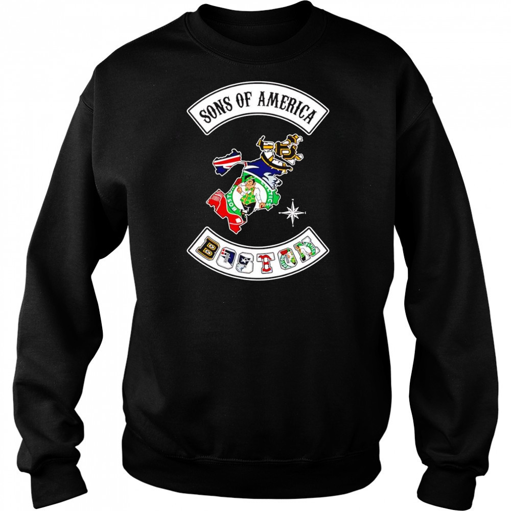 Sons of America Boston sports shirt Hoodie
