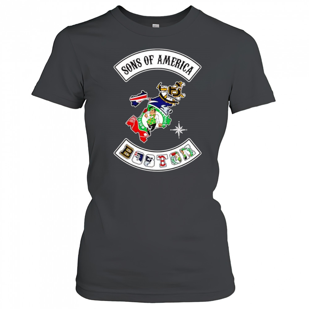 Sons of America Boston sports shirt Women's T-shirt