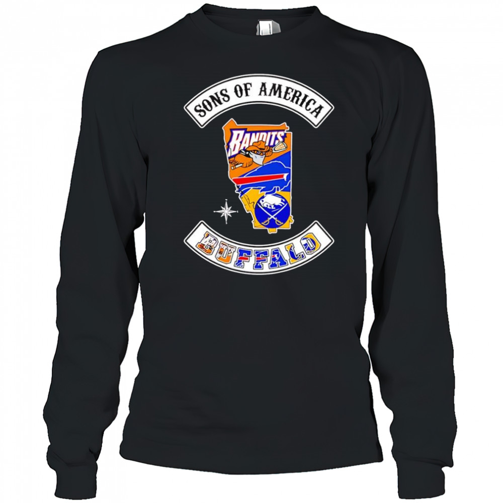 Sons of America Buffalo sports shirt Long Sleeved