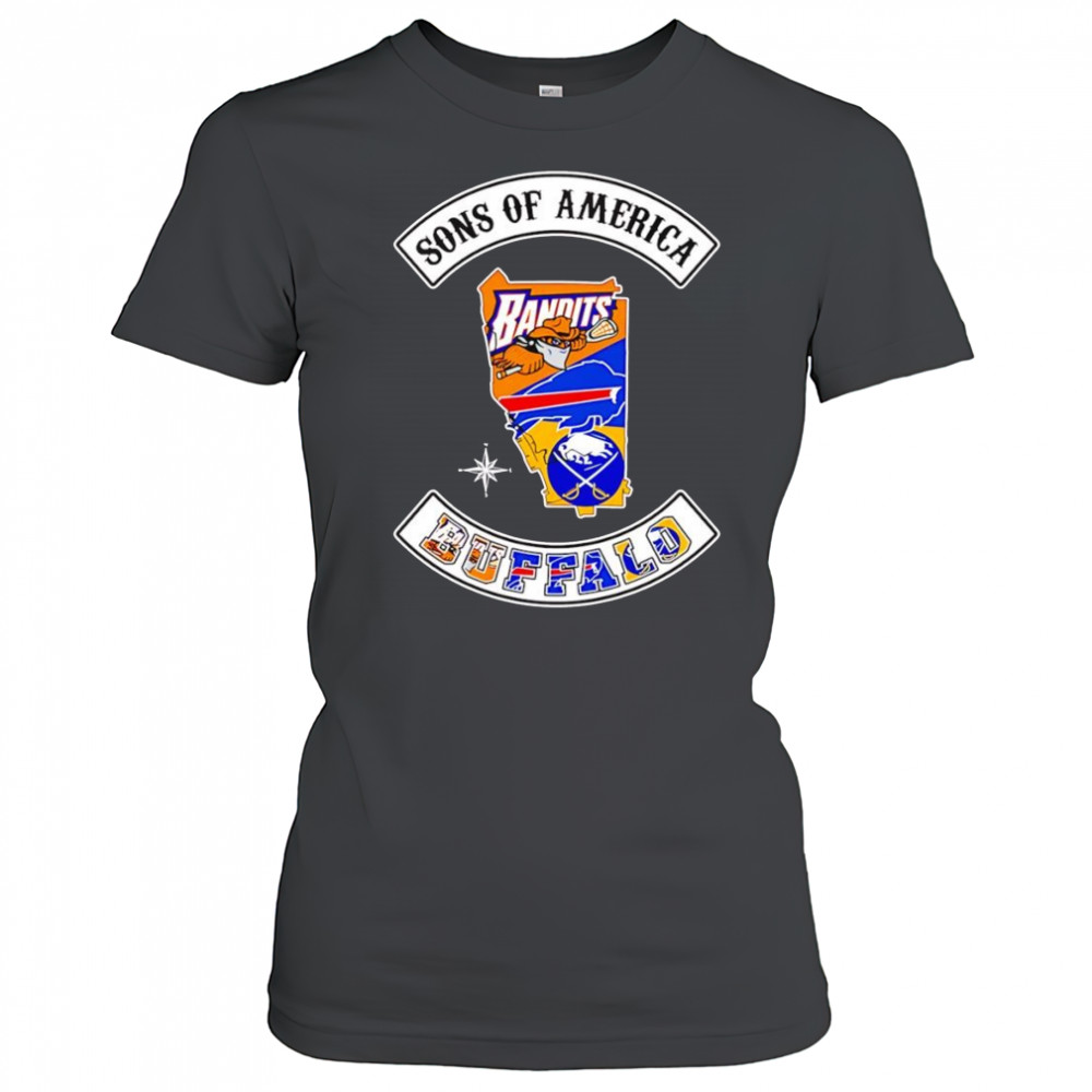 Sons of America Buffalo sports shirt Women's T-shirt