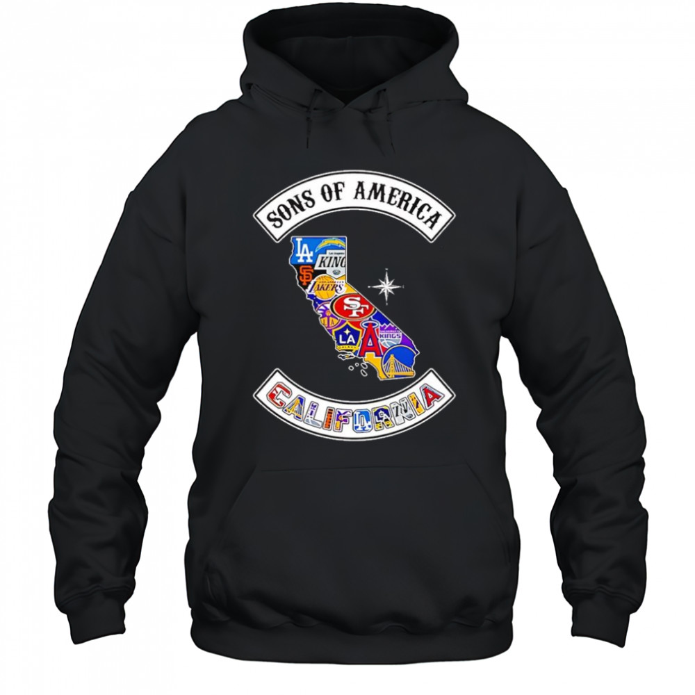 Sons of America California sports shirt Hoodie