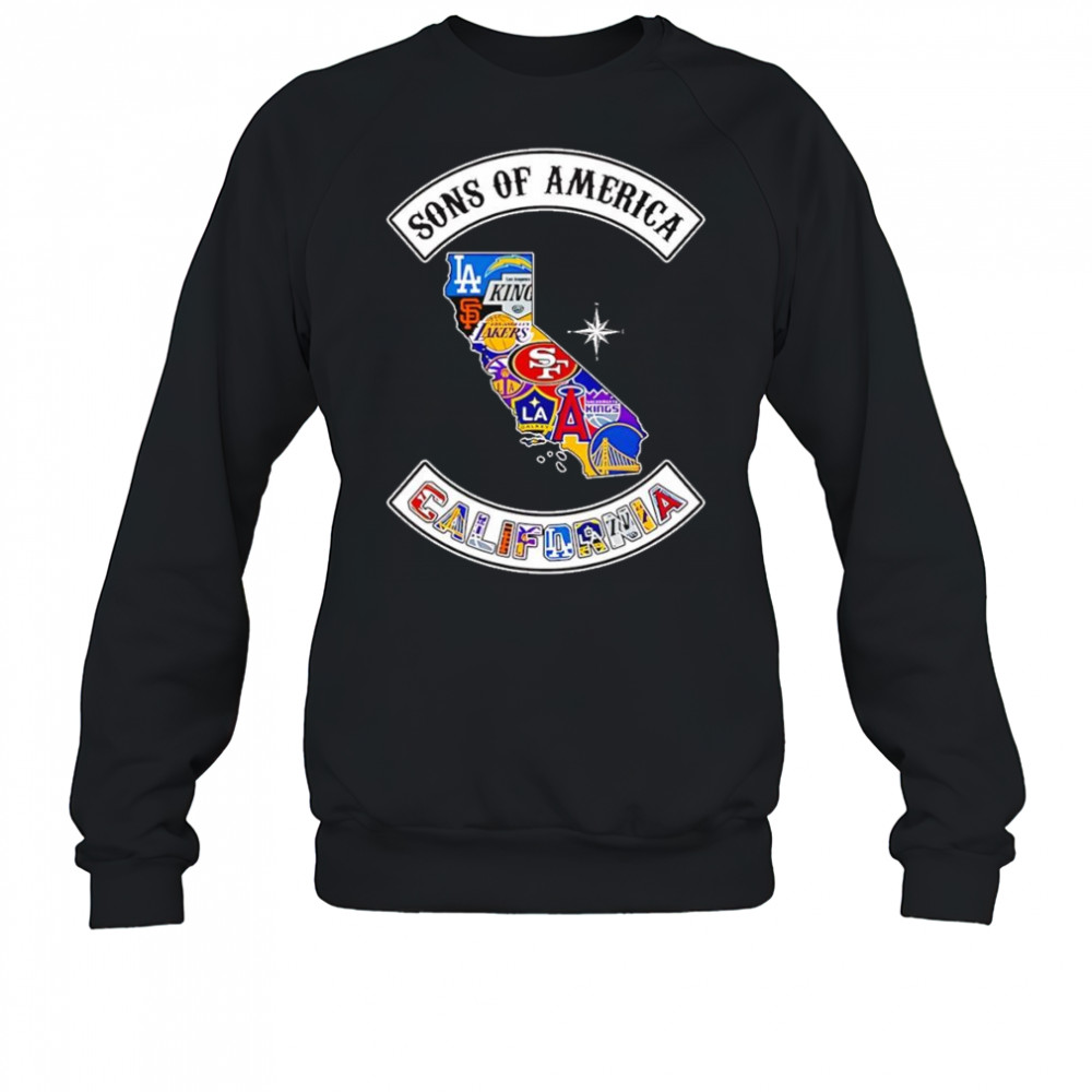 Sons of America California sports shirt Sweatshirt