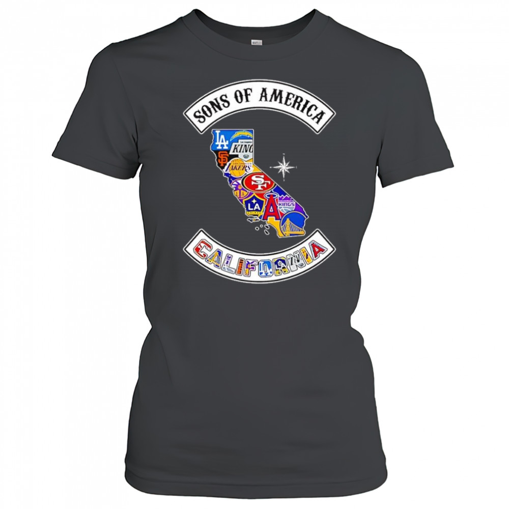 Sons of America California sports shirt Women's T-shirt
