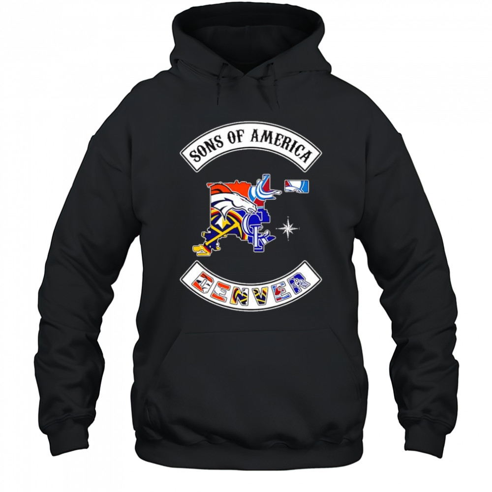 Sons of America Denver sports shirt Hoodie