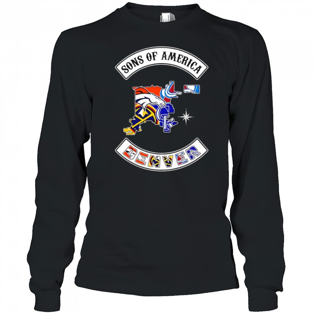 Sons of America Denver sports shirt Long Sleeved