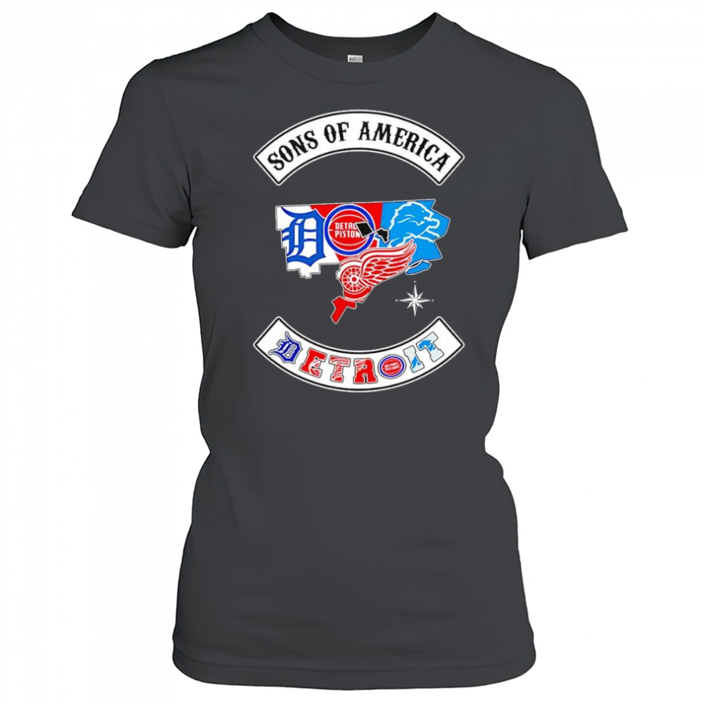 Sons of America Detroit sports shirt Women's T-shirt