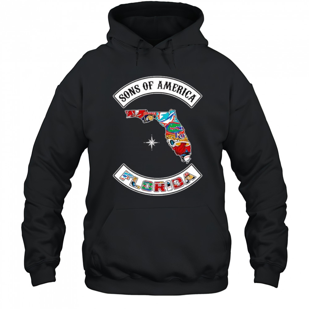 Sons of America Florida sports shirt Hoodie