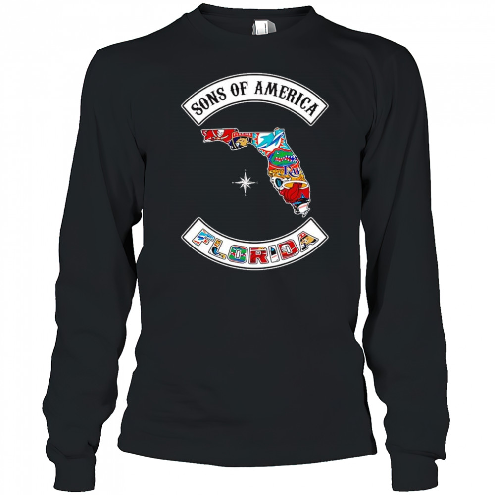 Sons of America Florida sports shirt Long Sleeved