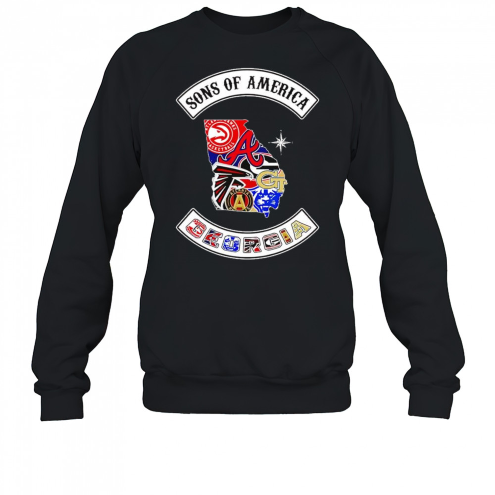 Sons of America Georgia sports shirt Sweatshirt