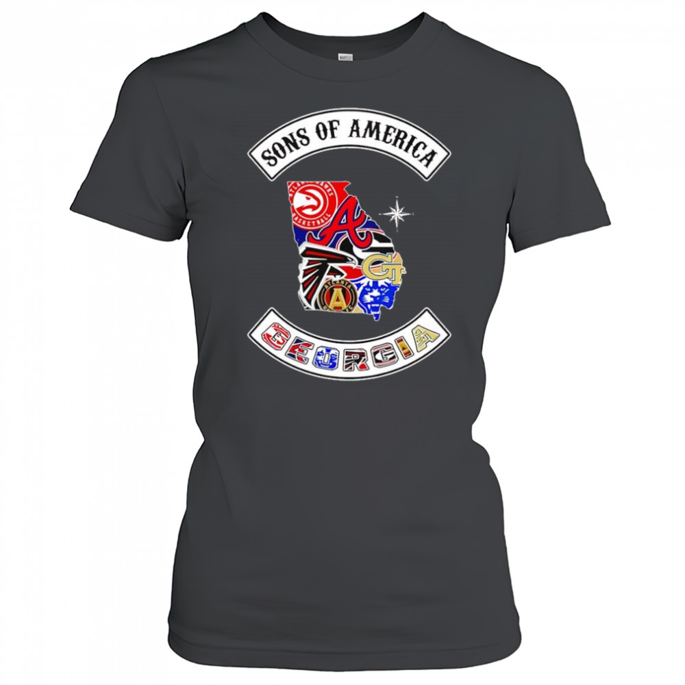 Sons of America Georgia sports shirt Women's T-shirt