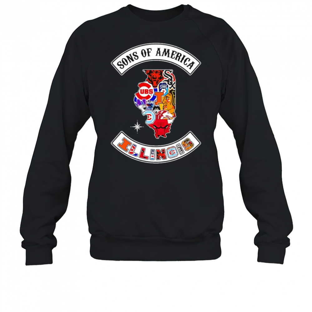 Sons of America Illinois sports shirt Sweatshirt