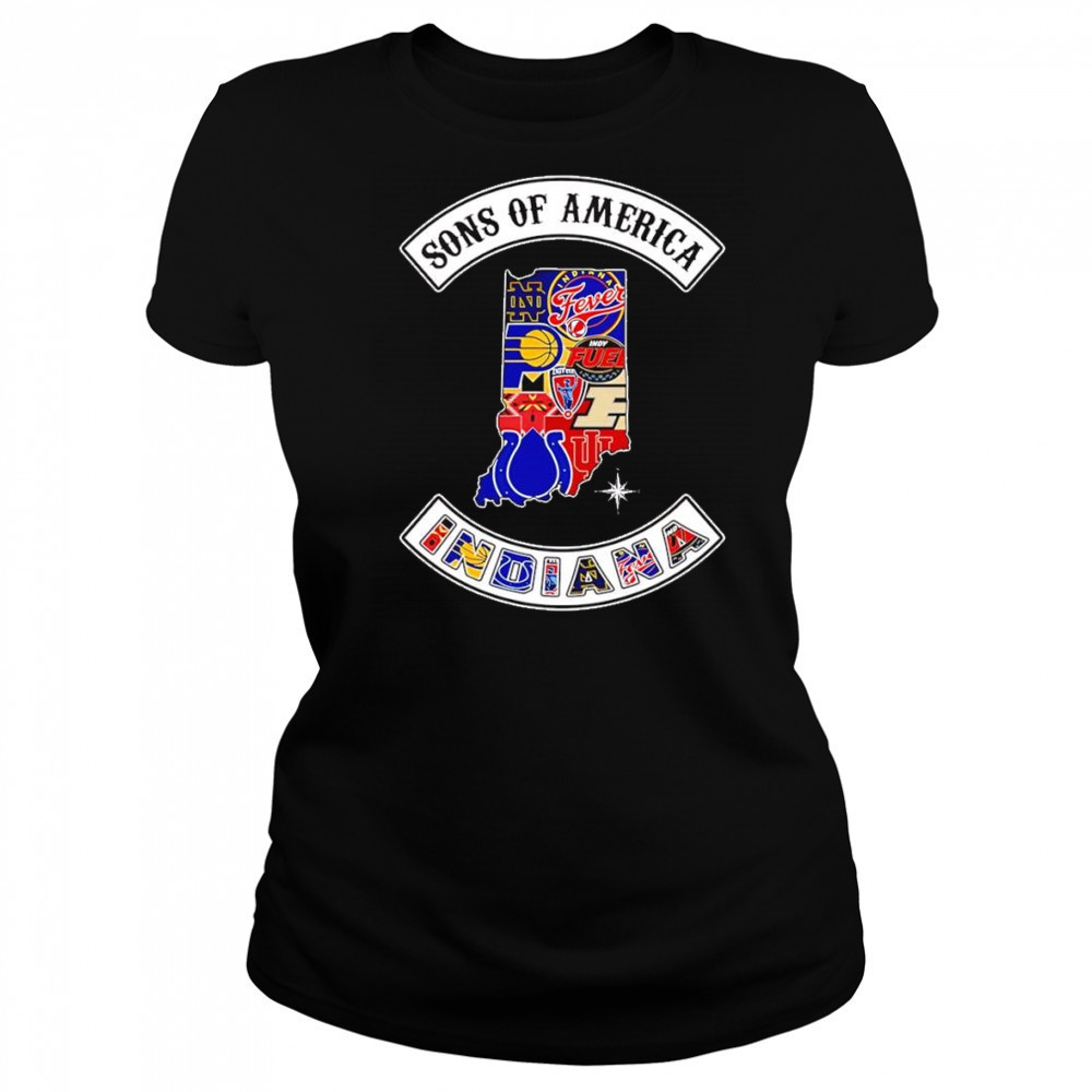 Sons of America Indiana sports shirt Women's T-shirt