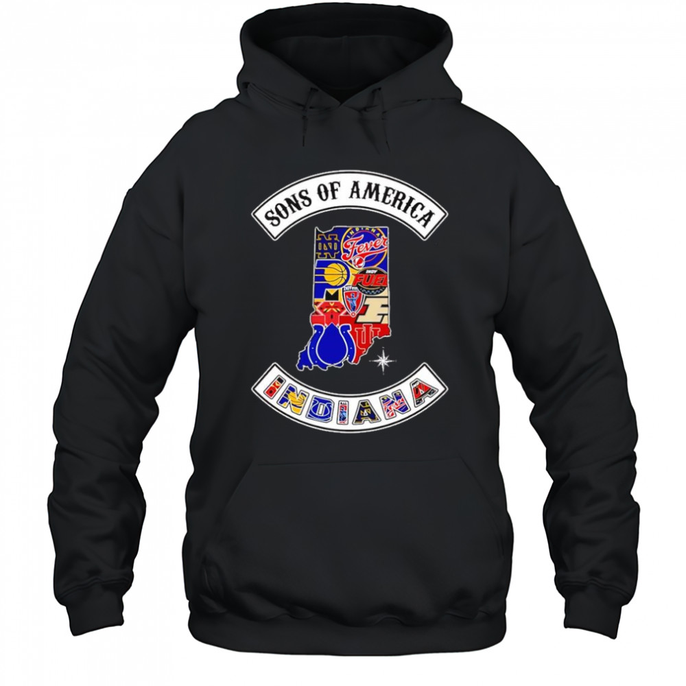Sons of America Indiana sports shirt Hoodie