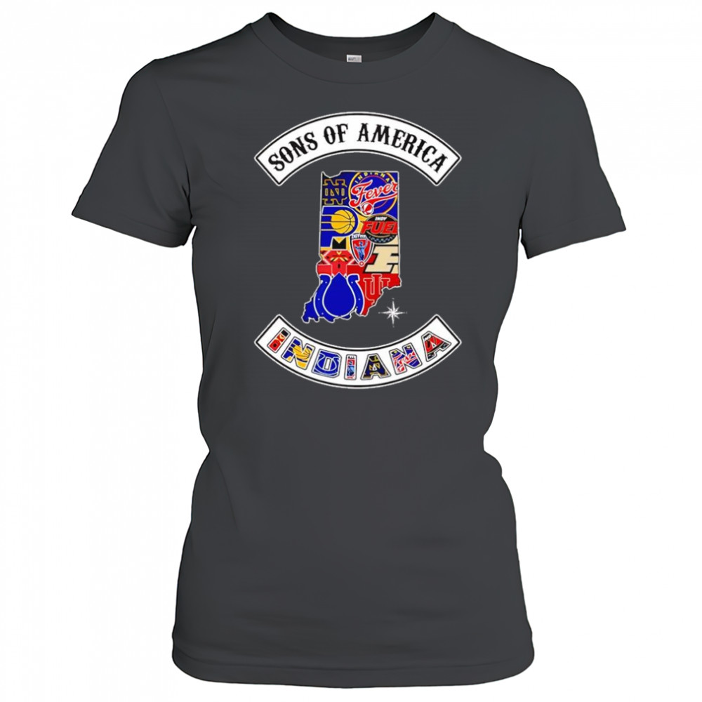 Sons of America Indiana sports shirt Women's T-shirt