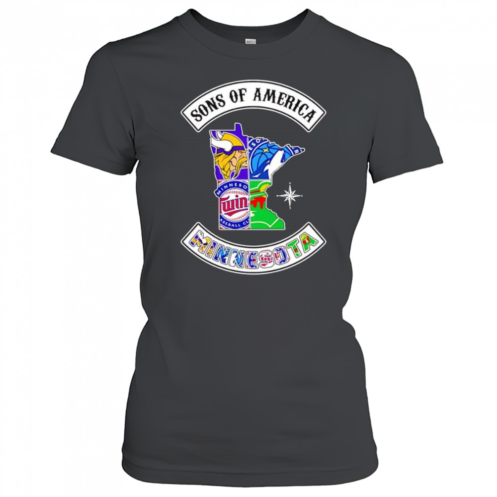 Sons of America Minnesota sports shirt Women's T-shirt