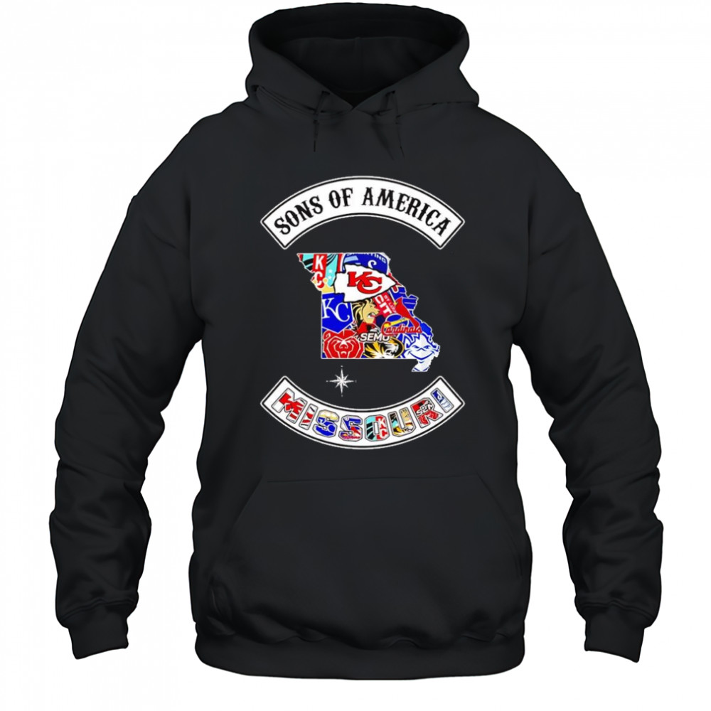 Sons of America Missouri sports shirt Hoodie