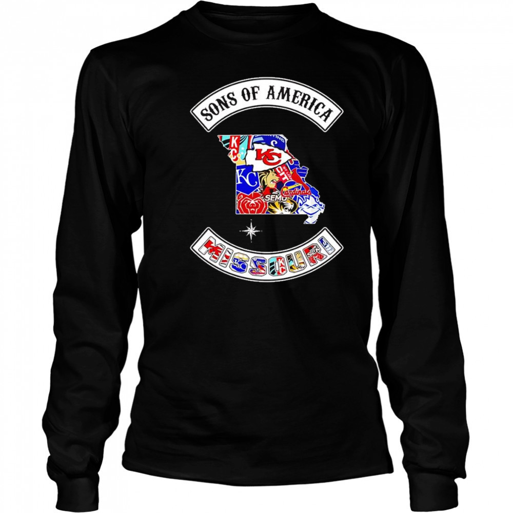 Sons of America Missouri sports shirt Long Sleeved