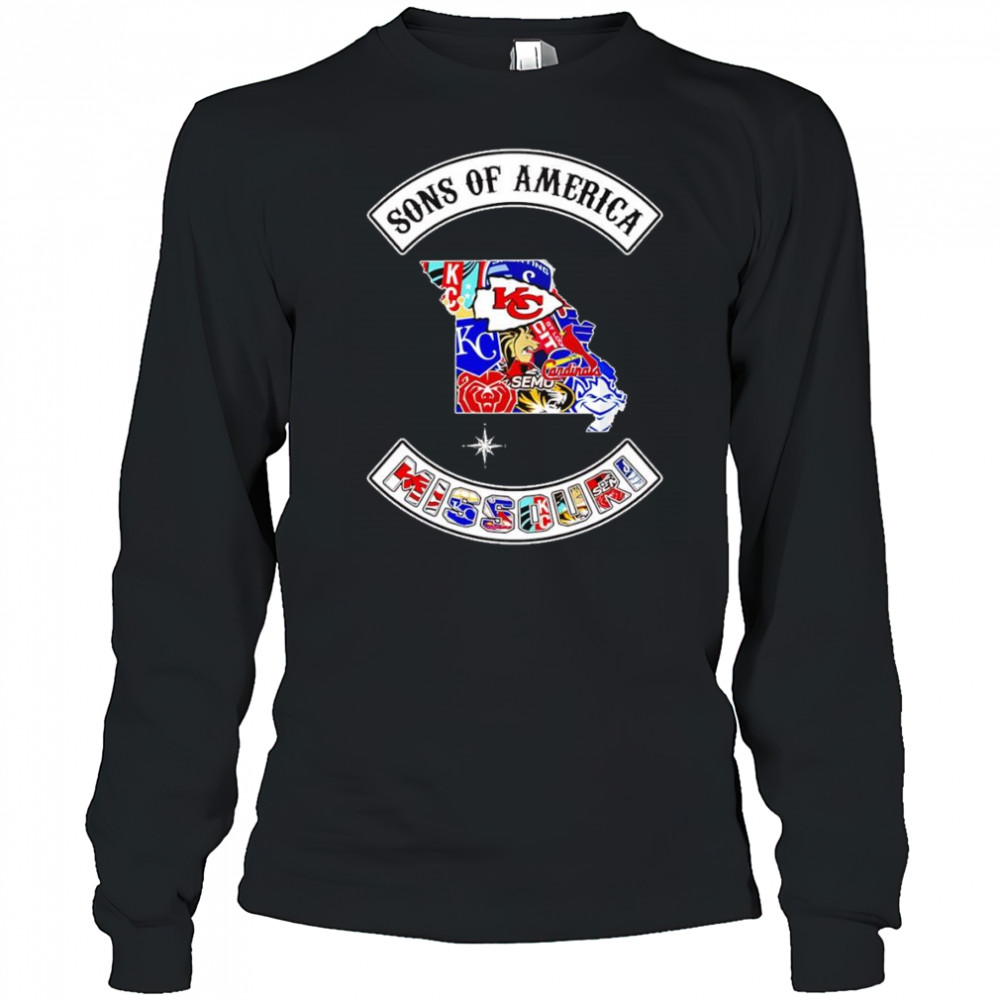 Sons of America Missouri sports shirt Long Sleeved
