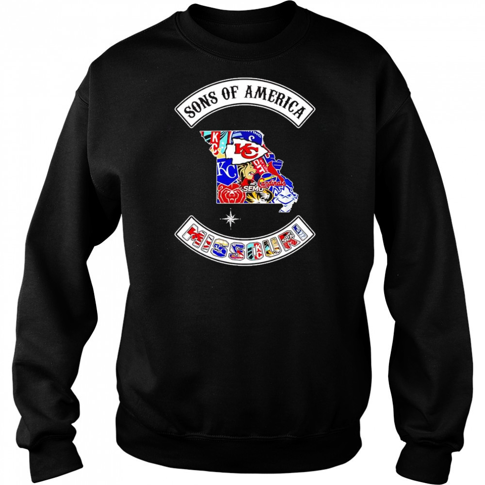 Sons of America Missouri sports shirt Hoodie