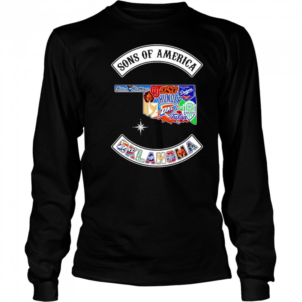 Sons of America Oklahoma sports shirt Long Sleeved