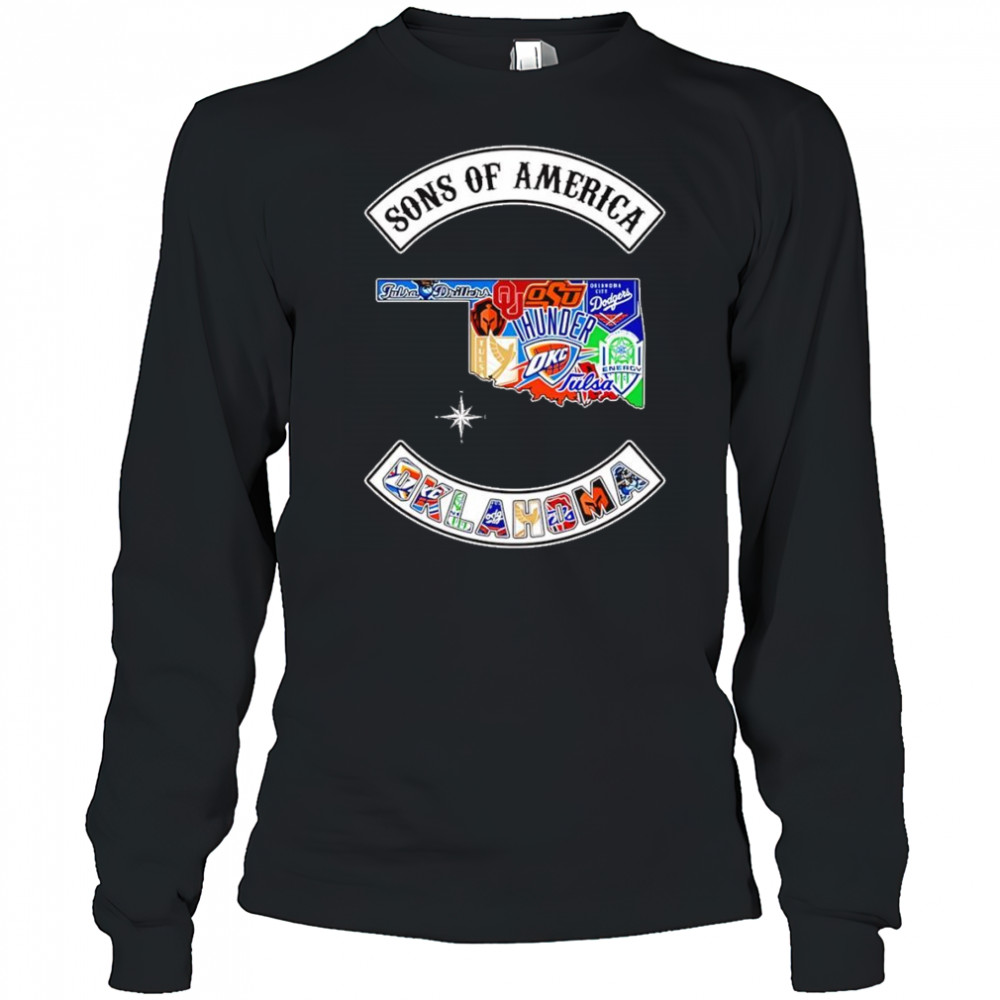 Sons of America Oklahoma sports shirt Long Sleeved