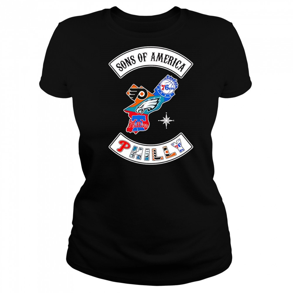 Sons of America Philadelphia sports shirt Women's T-shirt