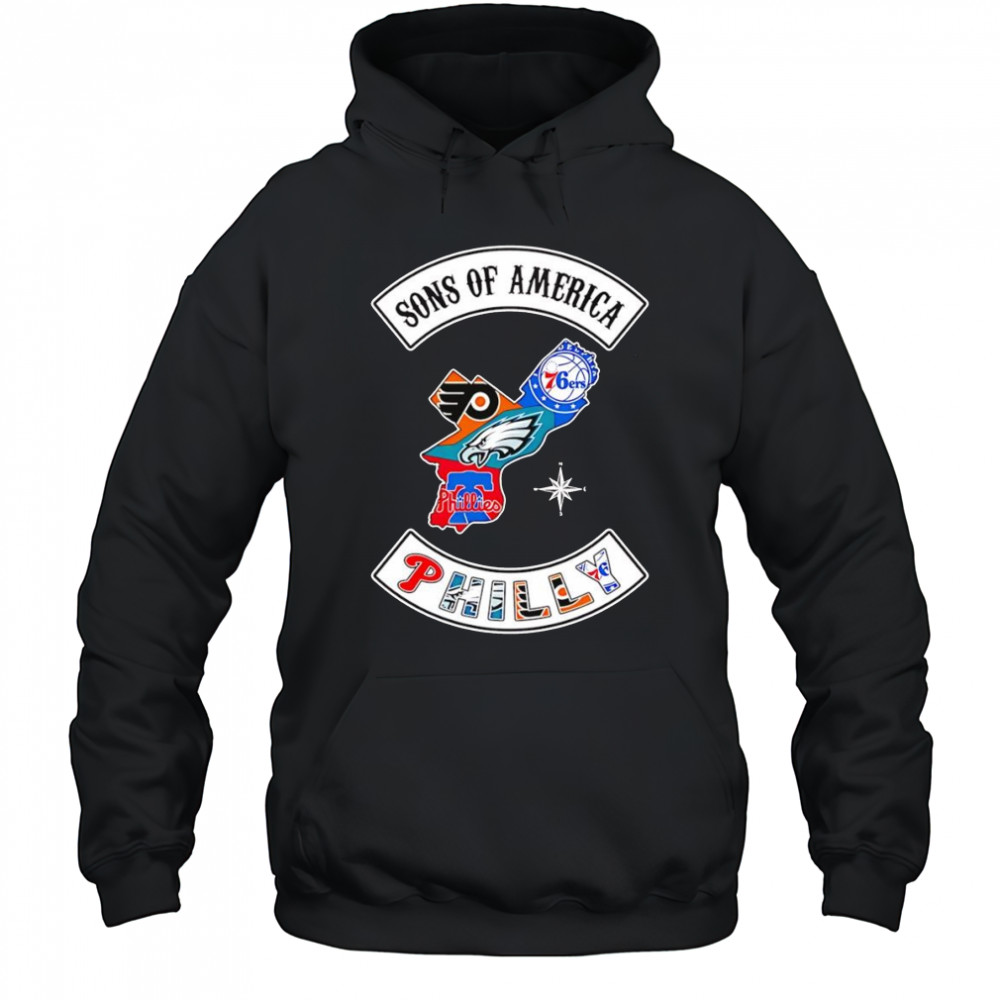 Sons of America Philadelphia sports shirt Hoodie