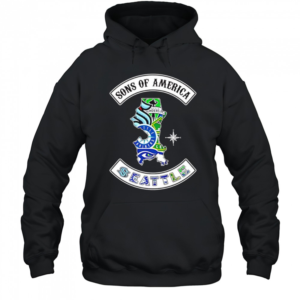 Sons of America Seattle sports shirt Hoodie