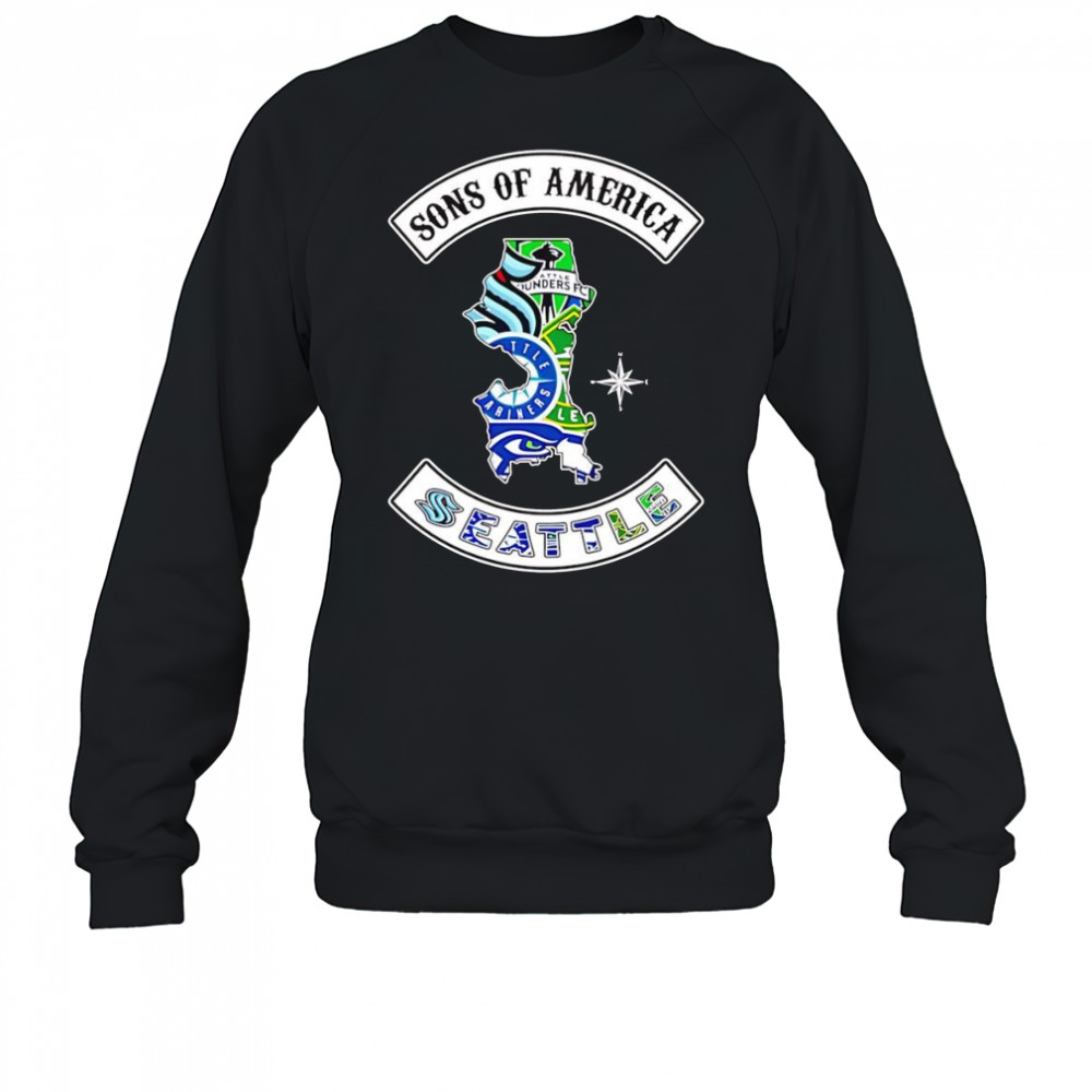 Sons of America Seattle sports shirt Sweatshirt