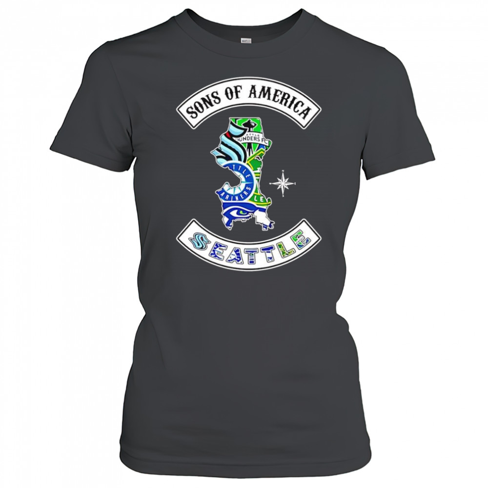 Sons of America Seattle sports shirt Women's T-shirt