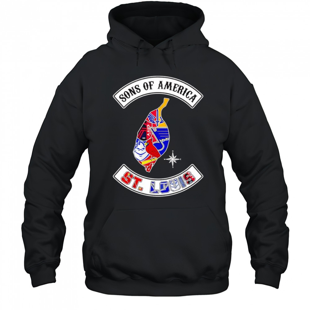 Sons of America St Louis sports shirt Hoodie