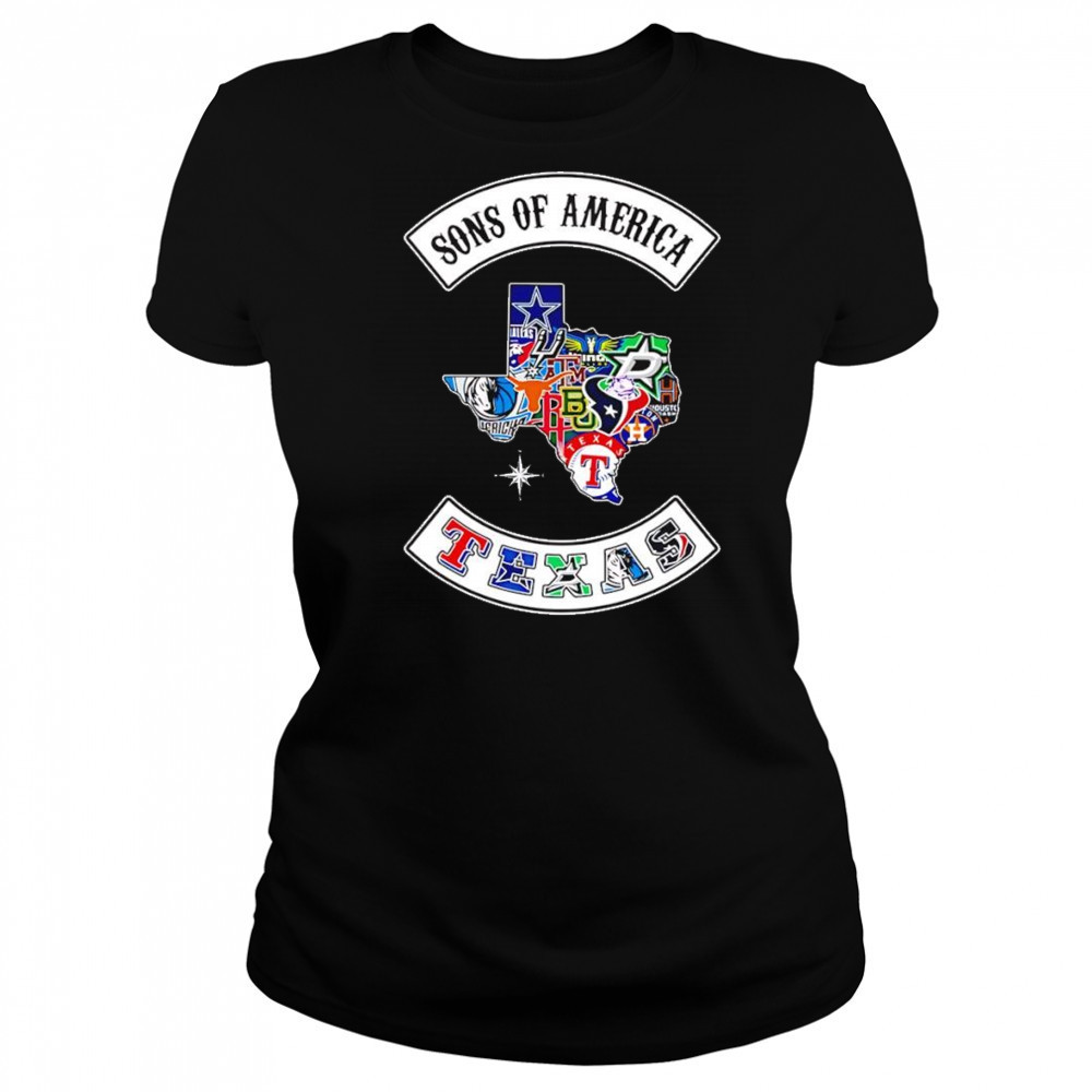 Sons of America Texas sports shirt Women's T-shirt