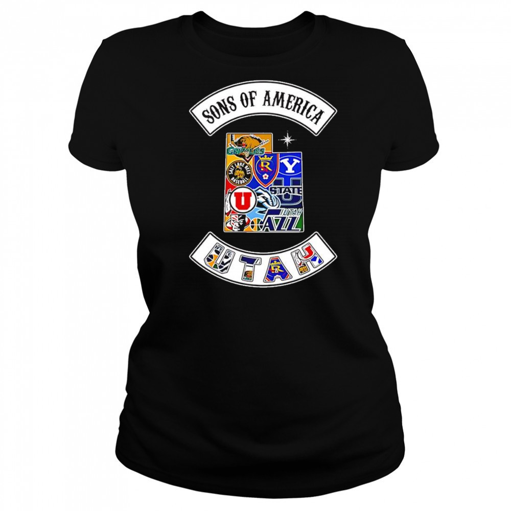 Sons of America Utah sports shirt Women's T-shirt