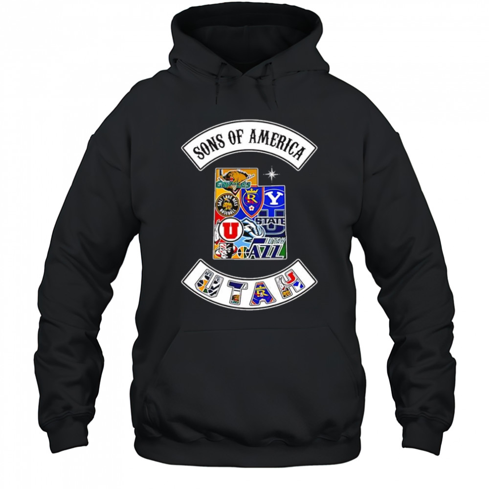 Sons of America Utah sports shirt Hoodie