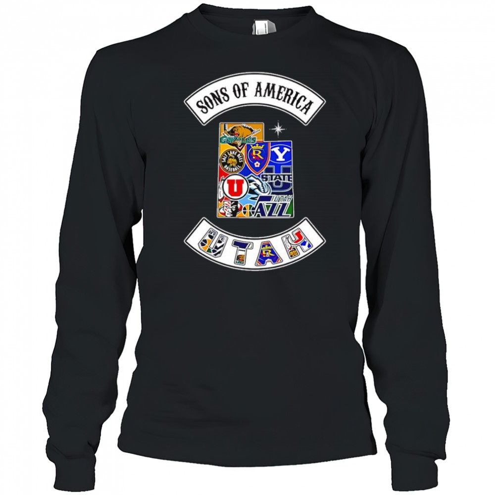 Sons of America Utah sports shirt Long Sleeved