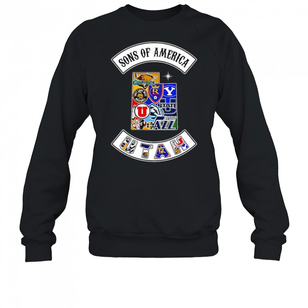 Sons of America Utah sports shirt Sweatshirt