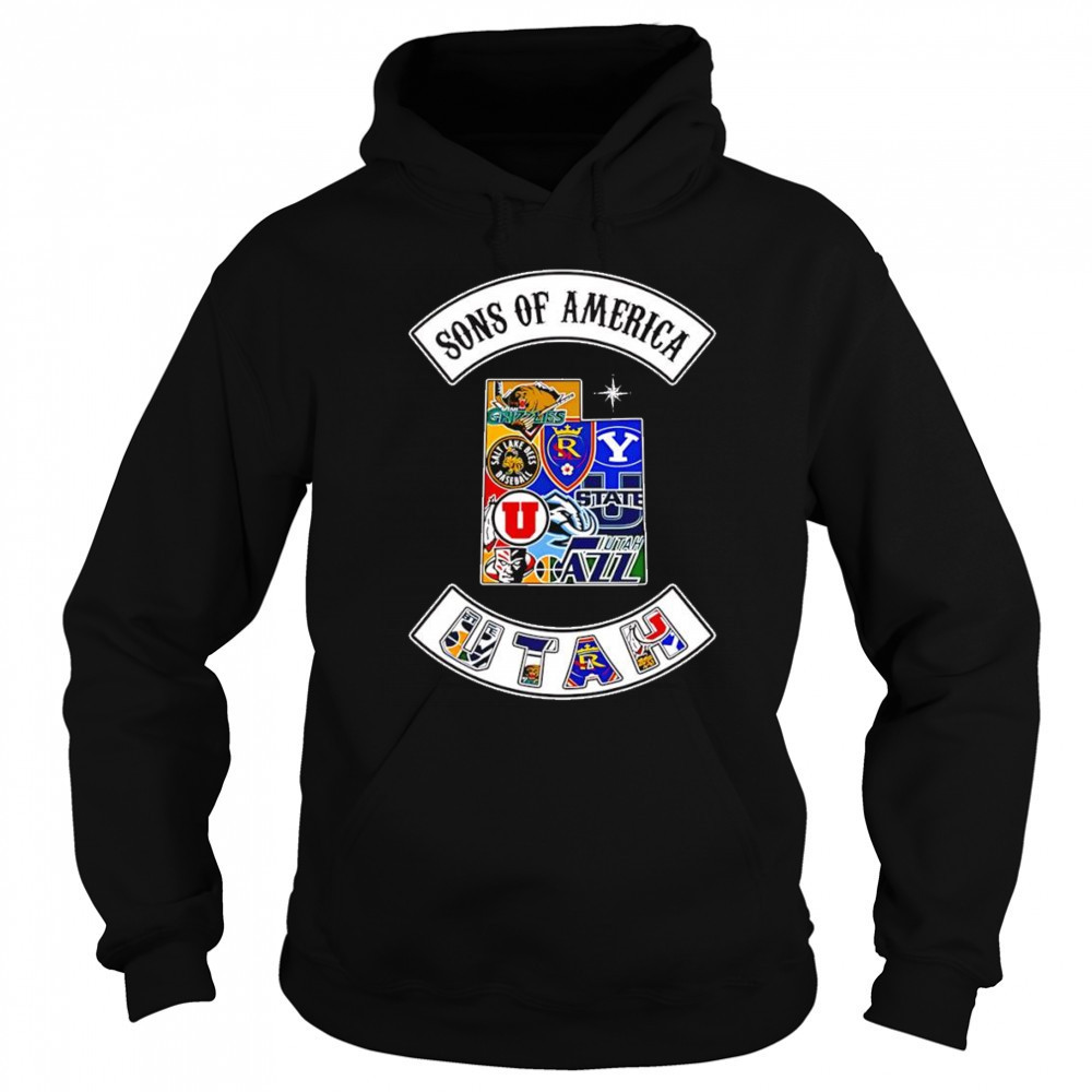 Sons of America Utah sports shirt Sweatshirt