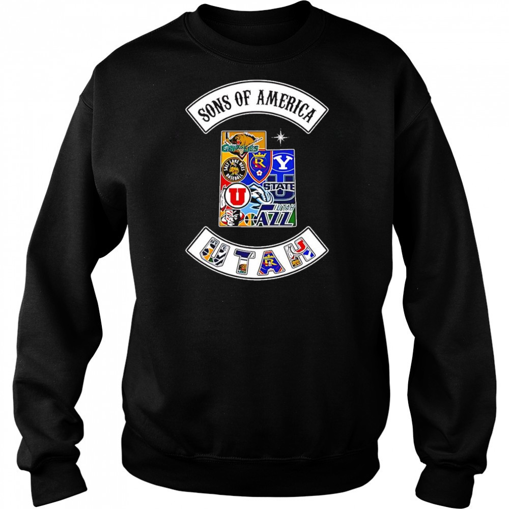 Sons of America Utah sports shirt Hoodie