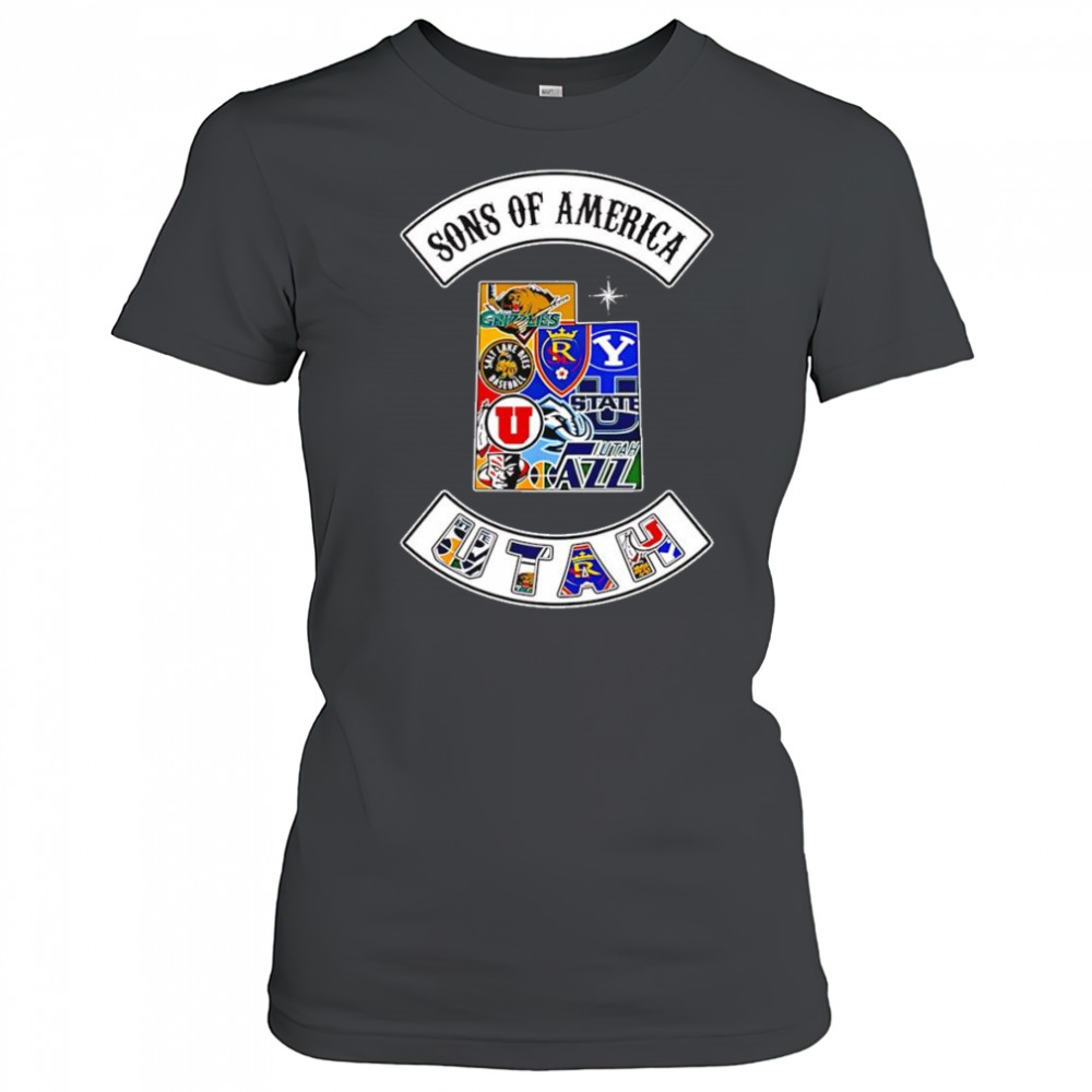 Sons of America Utah sports shirt Women's T-shirt