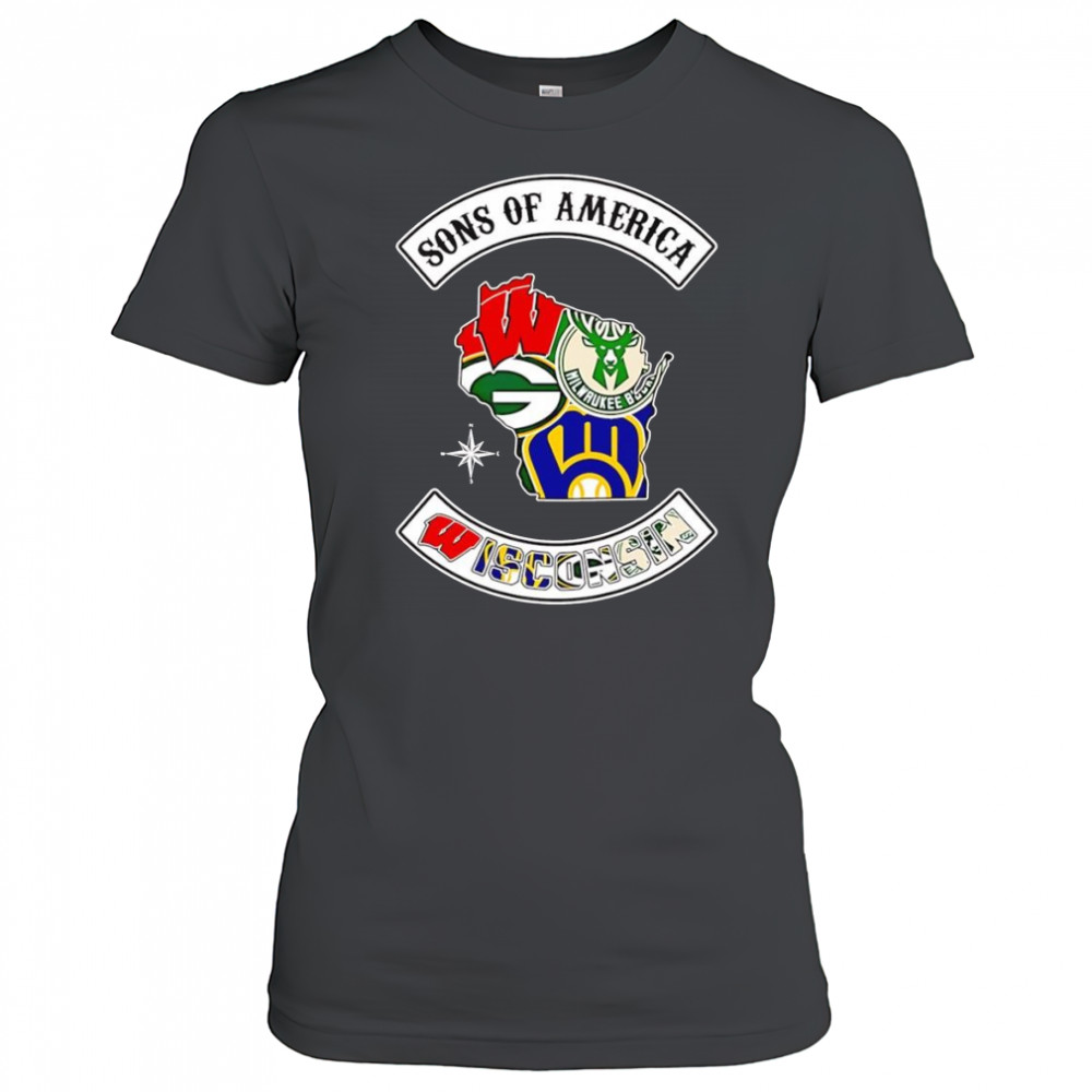 Sons of America Wisconsin sports shirt Women's T-shirt