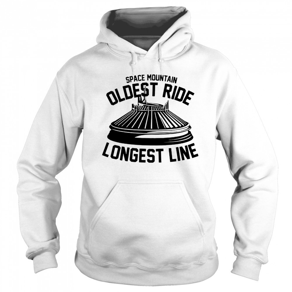 Space mountain oldest ride longest line shirt Sweatshirt