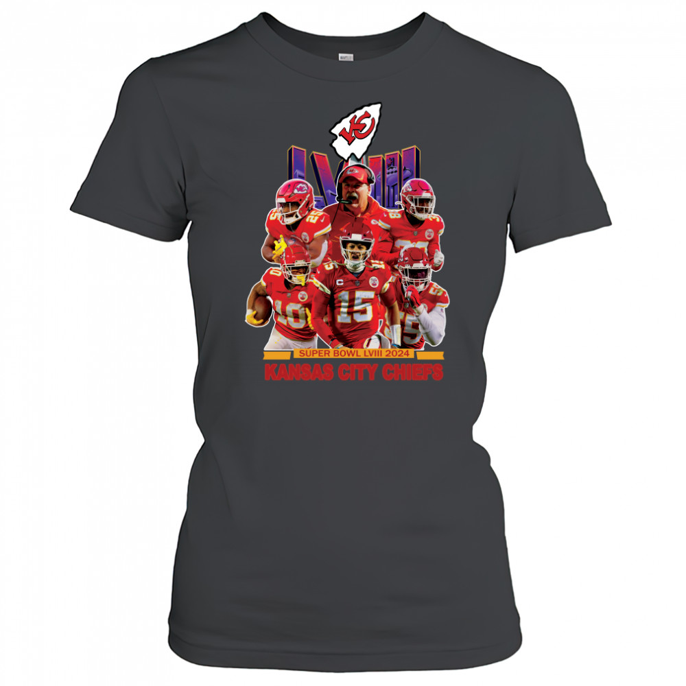 Super Bowl LVIII 2024 Kansas City Chiefs T-shirt Women's T-shirt