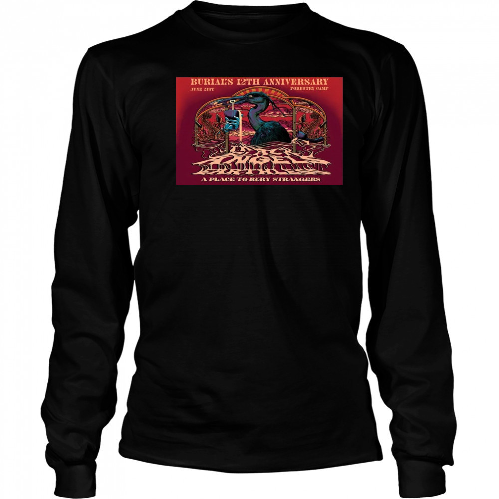 The Black Angel Asheville NC Concert June 21 2025 Poster T-Shirt Long Sleeved