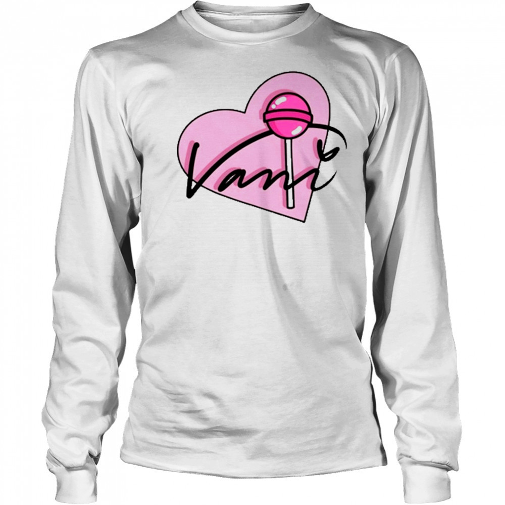 Vanilbean Heart Signature T-Shirt Long Sleeved